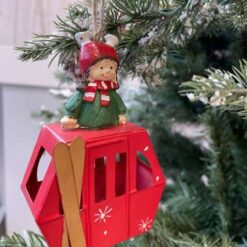 Pendaglio Natalizio 2 Soggetti - Decorazioni di Natale