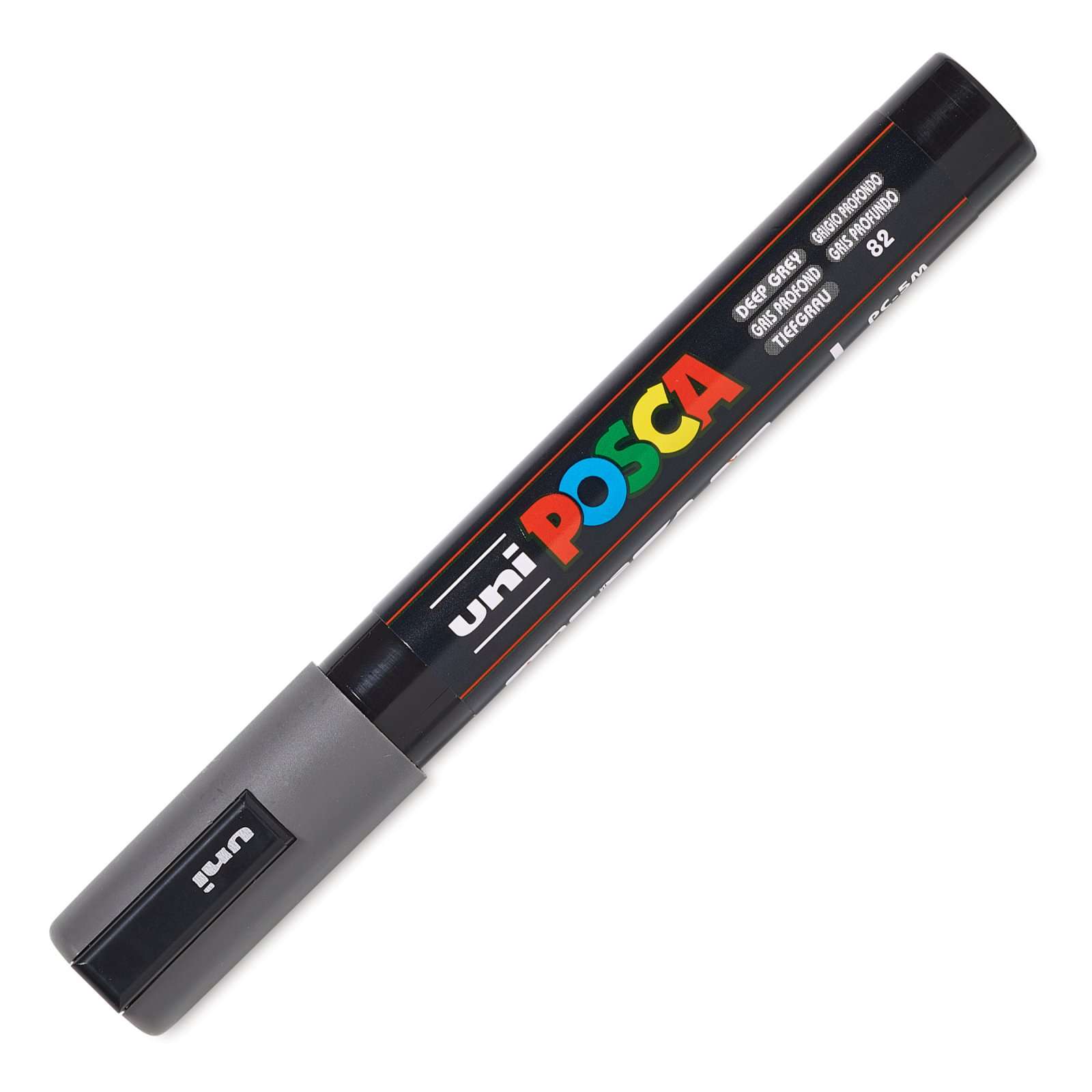 Uni Posca PC-5 M Pennarello A Base D'acqua, Punta Media 1.8-2.5 Mm, Colore Arancione