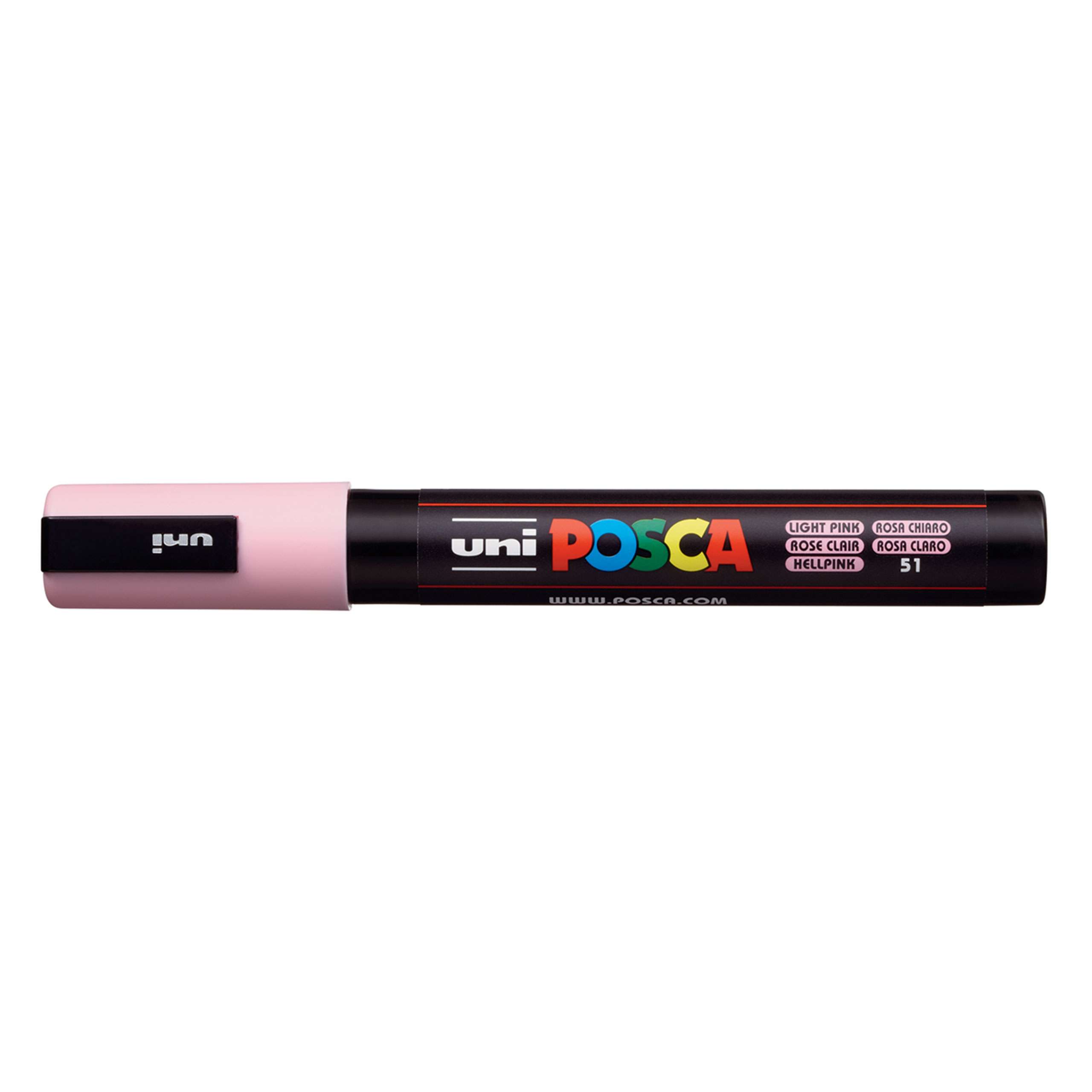 Pennarello Marker UNI POSCA PC-5M - New Color Rosa Chiaro