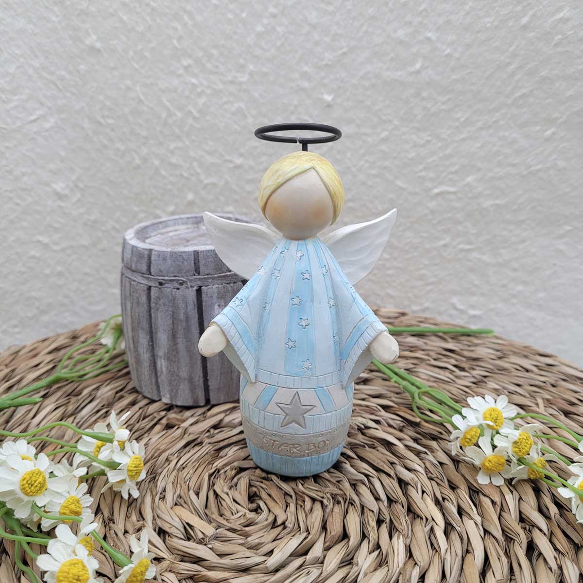 Magnete Frigorifero 3D Vaticano Italia – Angelo In Resina Fatta A Mano – Souvenir Da Viaggio