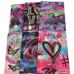 Maxi Quaderno Seven Girl Rigatura 5 mm
