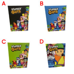 Diario Scuola Datato 10 Mesi 2025/2026 Stumble Guys Tinta Unita con Accessori