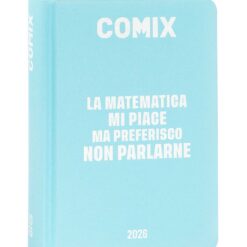 Diario Agenda Comix Datato 16 Mesi 2025/2026 Mignon Plus - Azure