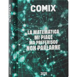 Diario Agenda Comix Datato 16 Mesi 2025/2026 Mignon Plus - Electric Green