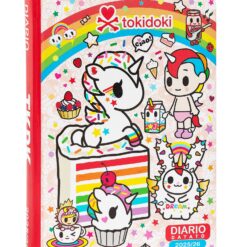 Superdiario Standard Datato 12 Mesi 2025/2026 Rosso Tokidoki