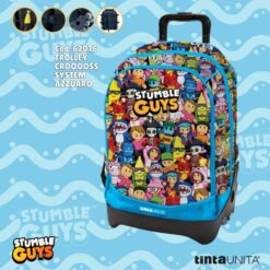 Trolley Dream Cross Stumble Guys Azzurro Tinta Unita