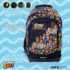 Trolley Dream Cross Stumble Guys Nero Tinta Unita