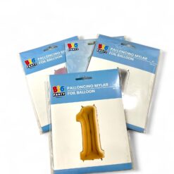 Palloncino in Mylar a Forma di Numero 1