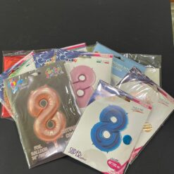Palloncino in Mylar a Forma di Numero 8