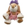 Peluche Cagnolina con Salopette Rosa