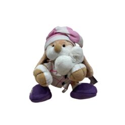Portachiavi Peluche Cagnolina con Pigiama - Idea Regalo, Giocattoli