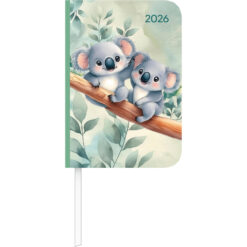 Agenda Settimanale 12 Mesi 2026 Lady Times Mini Koala Alpha Edition
