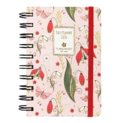 Agenda Spiralata 12 Mesi 2026 Mini Giornaliera Turnowsky Tulipani