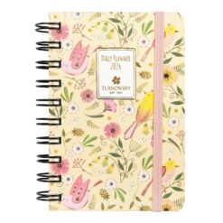 Agenda Spiralata 12 Mesi 2026 Mini Giornaliera Turnowsky Uccellini