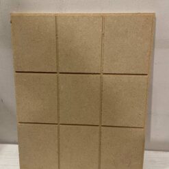 STOCK 6 PZ Base Legno MDF 20x25 Fai da Te Decoupage