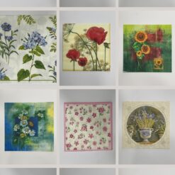 Set 24pz tovaglioli per decoupage – Fiori e Piante