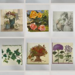 Set 24pz tovaglioli per decoupage – Fiori e Piante