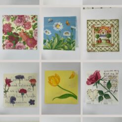 Set 24pz tovaglioli per decoupage – Fiori e Piante
