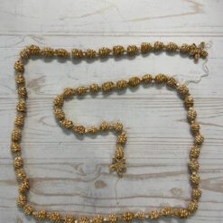 Stock 9pz Addobbo Filo Palline In Vimini