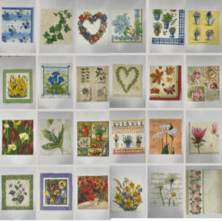 Set 24pz tovaglioli per decoupage – Fiori