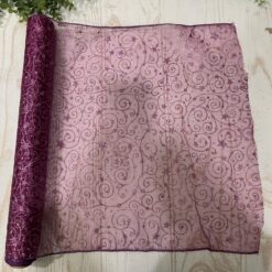 Copri Tavolo, Centro Tavola Viola - Home Design