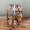 Sacra Famiglia con Portacandela - Collezione Natale