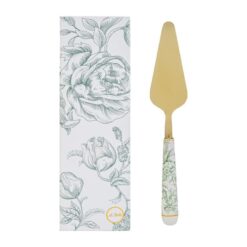 Bomboniera Matrimonio Paletta Torta con Decoro Verde – Le Stelle