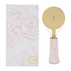 Bomboniera Matrimonio Taglia Pizza con Decoro Rosa – Le Stelle