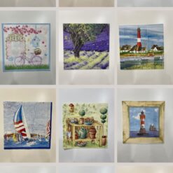Set 24 pz Tovaglioli per decoupage – Paesaggi e Luoghi