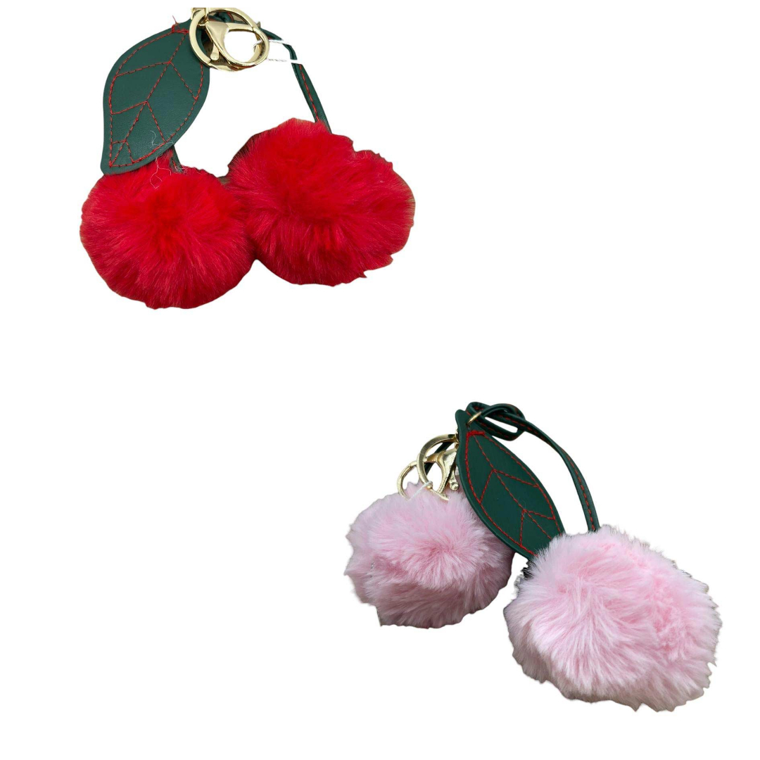 Portachiavi-ciliegia-pompon (1)
