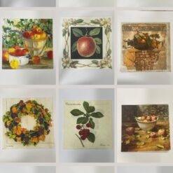 Set 24pz tovaglioli per decoupage – Tema Cucina