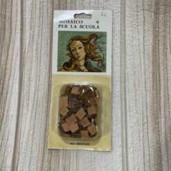 Mosaico in Vetro Giallo Rosé – Tessere Colorate per Creazioni Artistiche