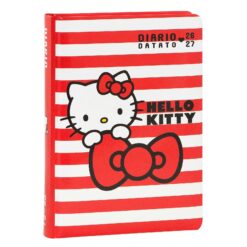 Diario 12 Mesi Hello Kitty 2026/2027 – Stripes