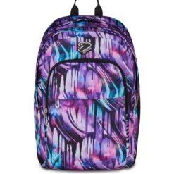 Zaino Seven The Double Pro XXL Detach con Earphones Wireless - Royal Violet