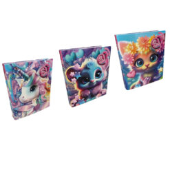 Copertina ad Anelli A4 SJ Gang Girl Animali