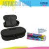 Astuccio Ovale Nero + Penna I'M 4 Colors Tinta Unita Excellent