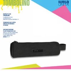 Astuccio Tombolino Nero + Penna I'M 4 Colors Tinta Unita Excellent