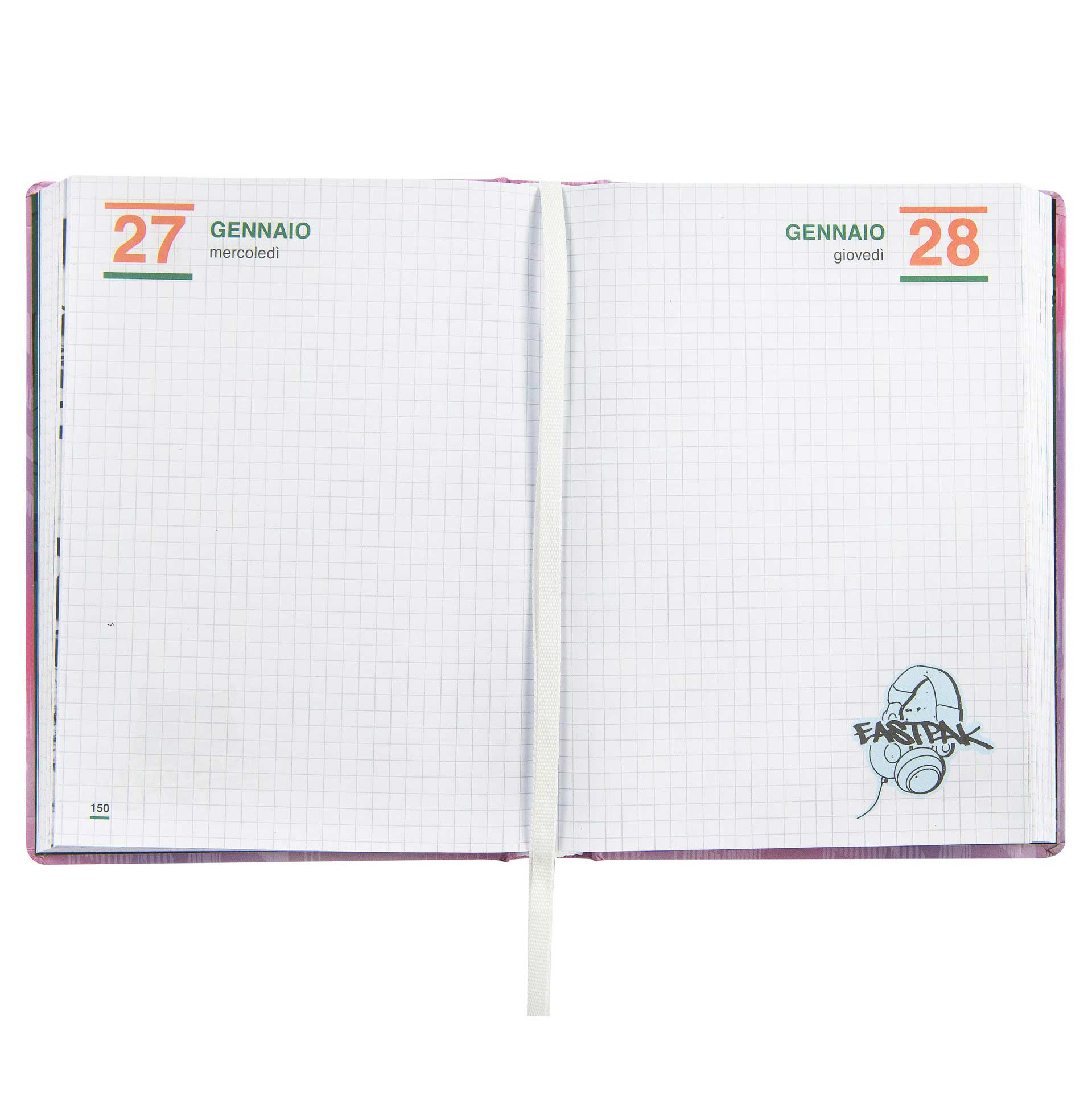 Diario-13-Mesi-2026-2027-Medium-Eastpak-Letterdye-Pink (2)