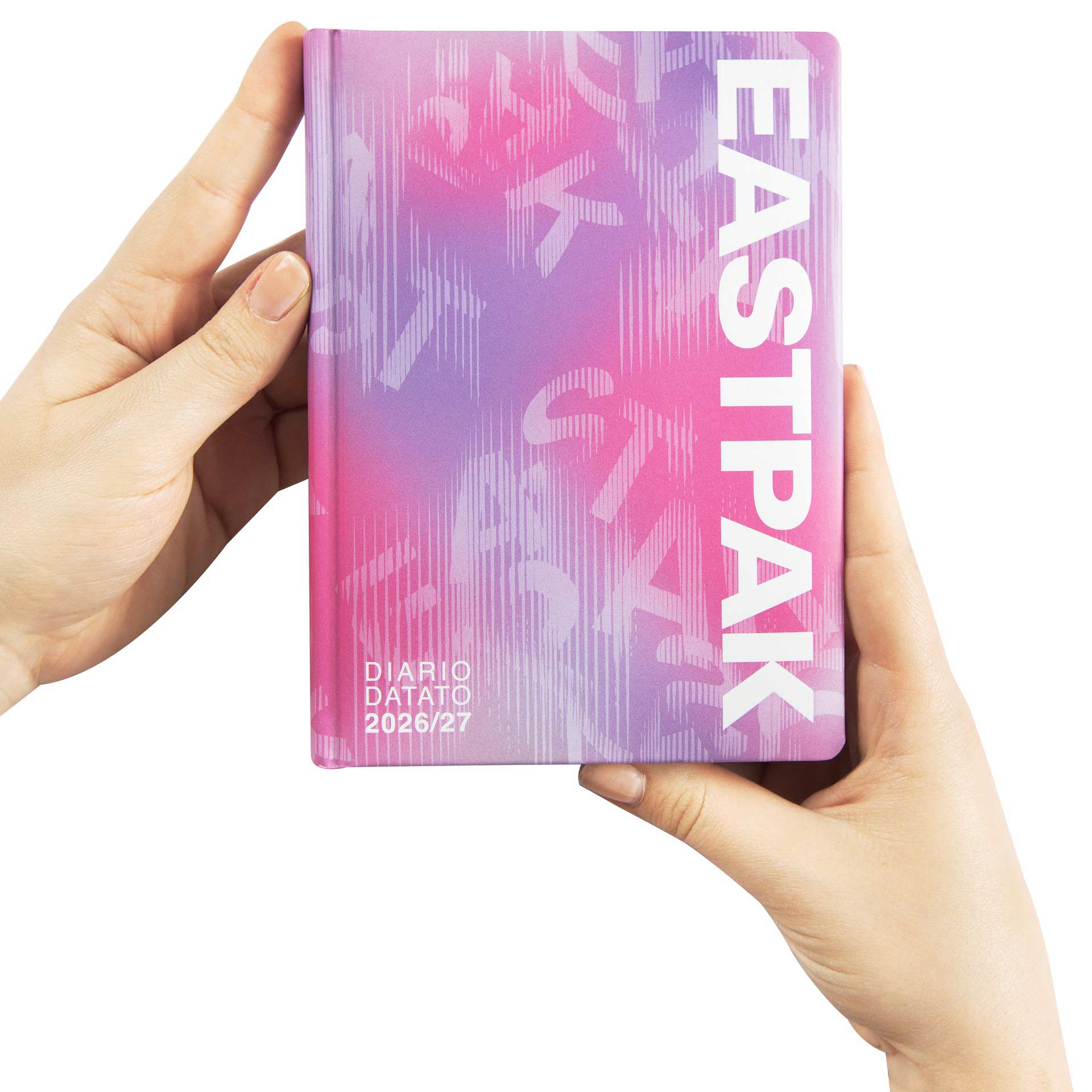 Diario-13-Mesi-2026-2027-Medium-Eastpak-Letterdye-Pink (4)