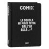 Diario Agenda Mignon Plus 16 Mesi 2026/2027 Comix Black & Silver