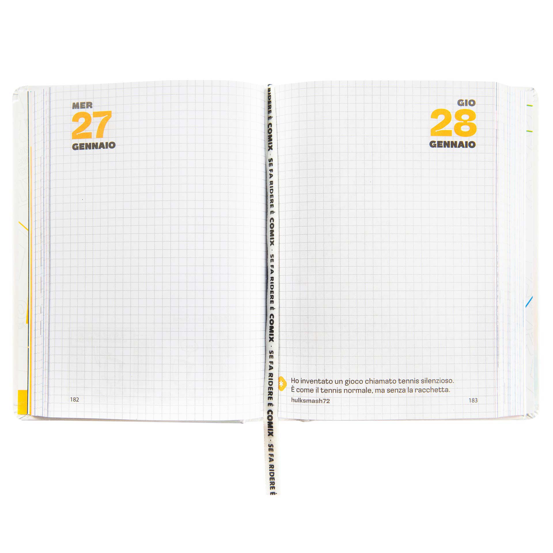 Diario-Agenda-16-Mesi-2026-2027-Mignon-Plus-Comix-Holo-White (2)