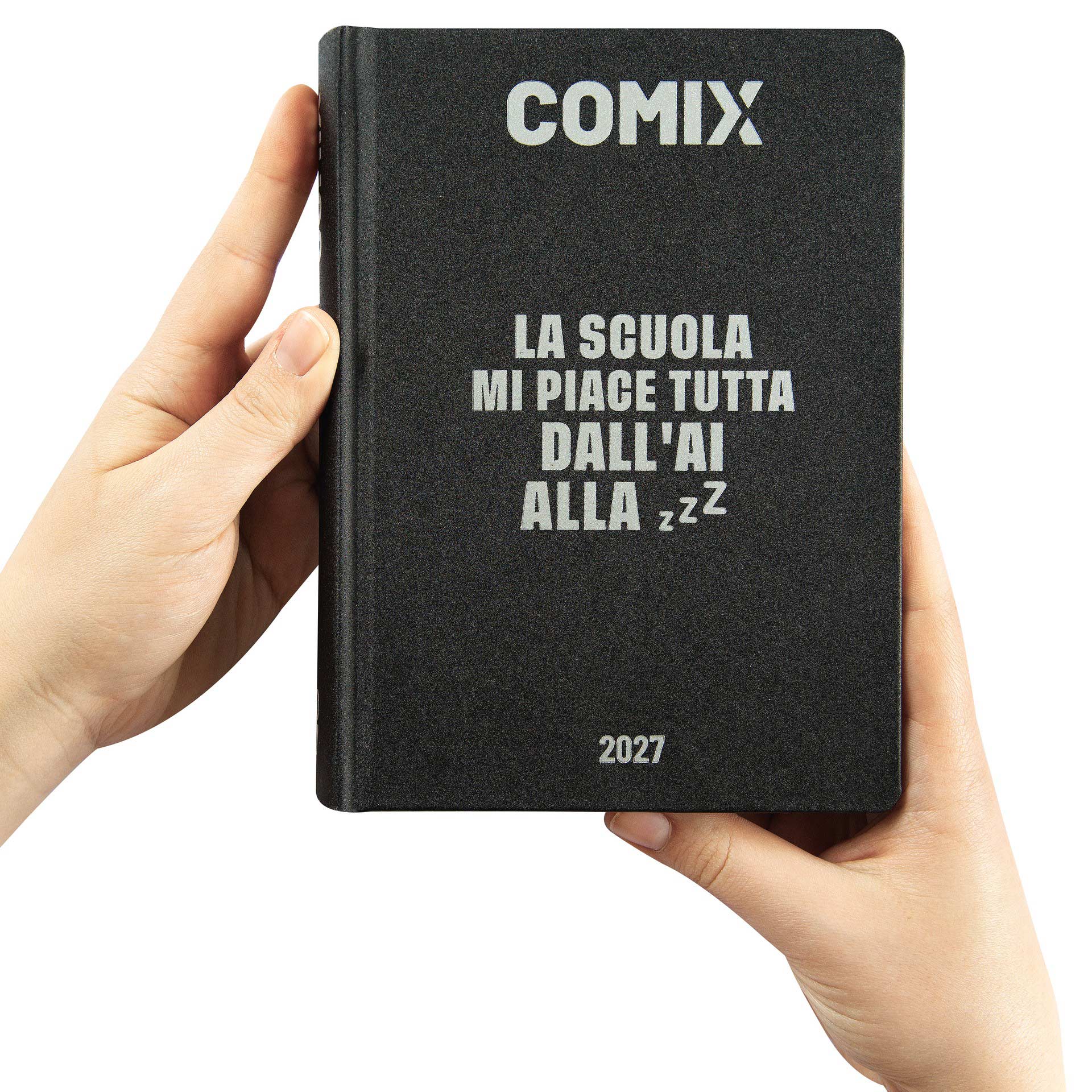 Diario-Agenda-16-Mesi-2026-2027-Standard-Comix-Black-and-Silver (4)