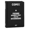 Diario Agenda 16 Mesi 2026/2027 Standard Comix Black & White