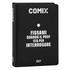 Diario Agenda 16 Mesi 2026/2027 Standard Comix Black & White