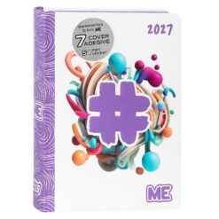 Diario Agenda Medium 16 Mesi 2026/2027 Hashtag Lilac Color Me My Evolution