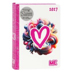 Diario Agenda Medium 16 Mesi 2026/2027 Love Pink Color Me My Evolution