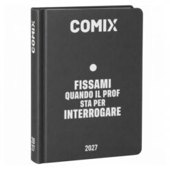 Diario Agenda 13 Mesi 2026/2027 Standard Comix Easy Dark Grey