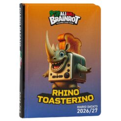 Diario Standard 12 Mesi 2026/2027 Skifidol Italian Brainrot - Rhino