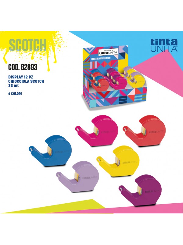 Dispenser-Nastro-Adesivo-TintaUnita-Modello-Chiocciola-Colori-Assortiti-1pz