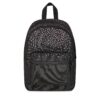 Mini Zaino Seven Round XS Glitzycute - Black Strass Pink